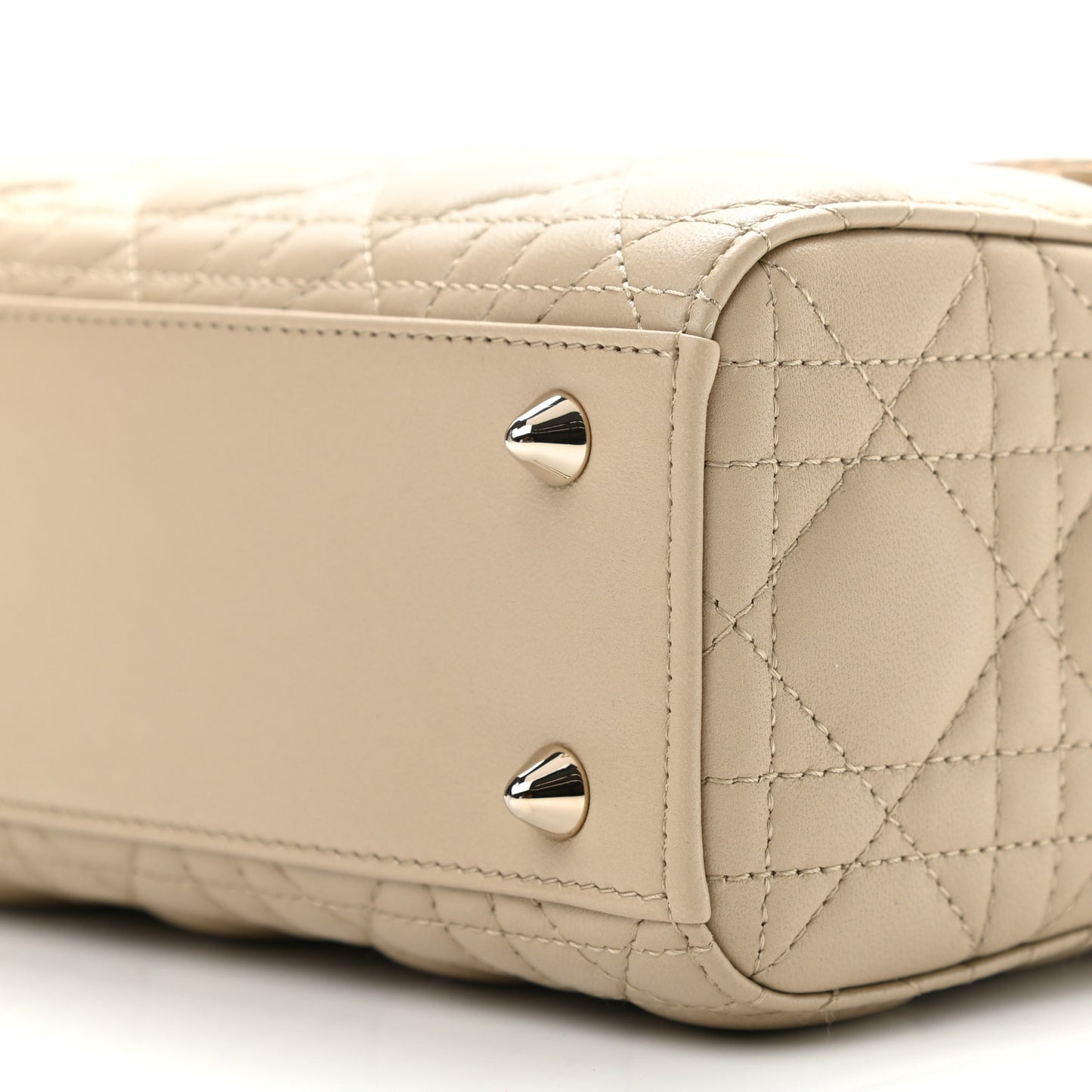 Lambskin Cannage Small My ABC Lady Dior Beige