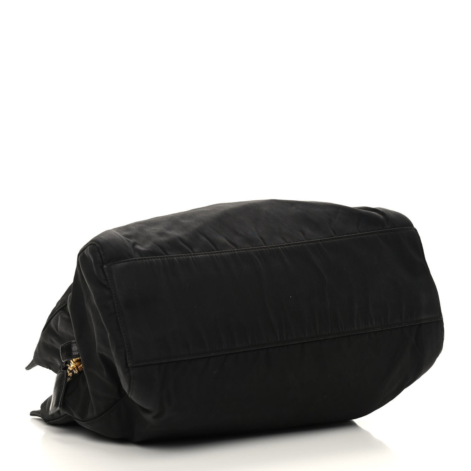 Prada Tessuto Nylon Chain Shoulder Bag Black 4 of 12