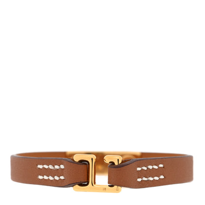 Hermes Mini Rivale Bracelet T2 Gold 3 of 6