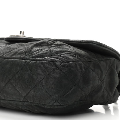 Chanel Iridescent Calfskin Large Chic Quilt Flap Black 9 of 11