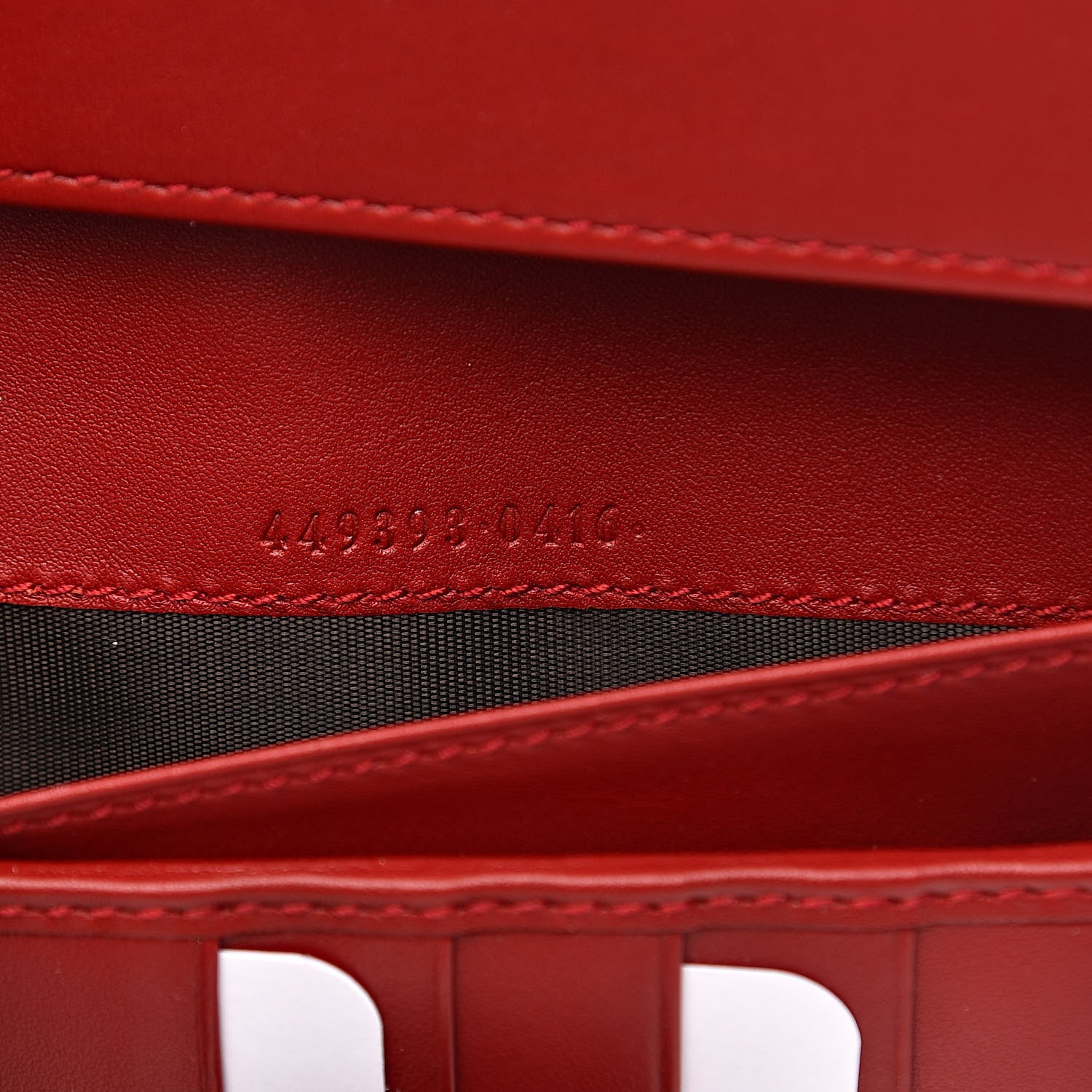 Gucci Microguccissima Continental Flap Wallet Red 7 of 8