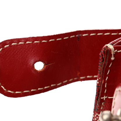 Goyard Goyardine Jersey PM Bag Red 13 of 15
