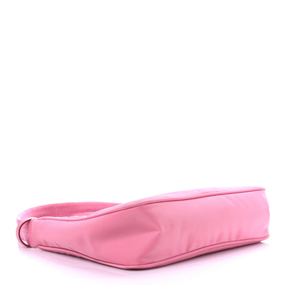 Prada Tessuto Nylon Mini Re-Edition 2000 Bag Begonia 4 of 12
