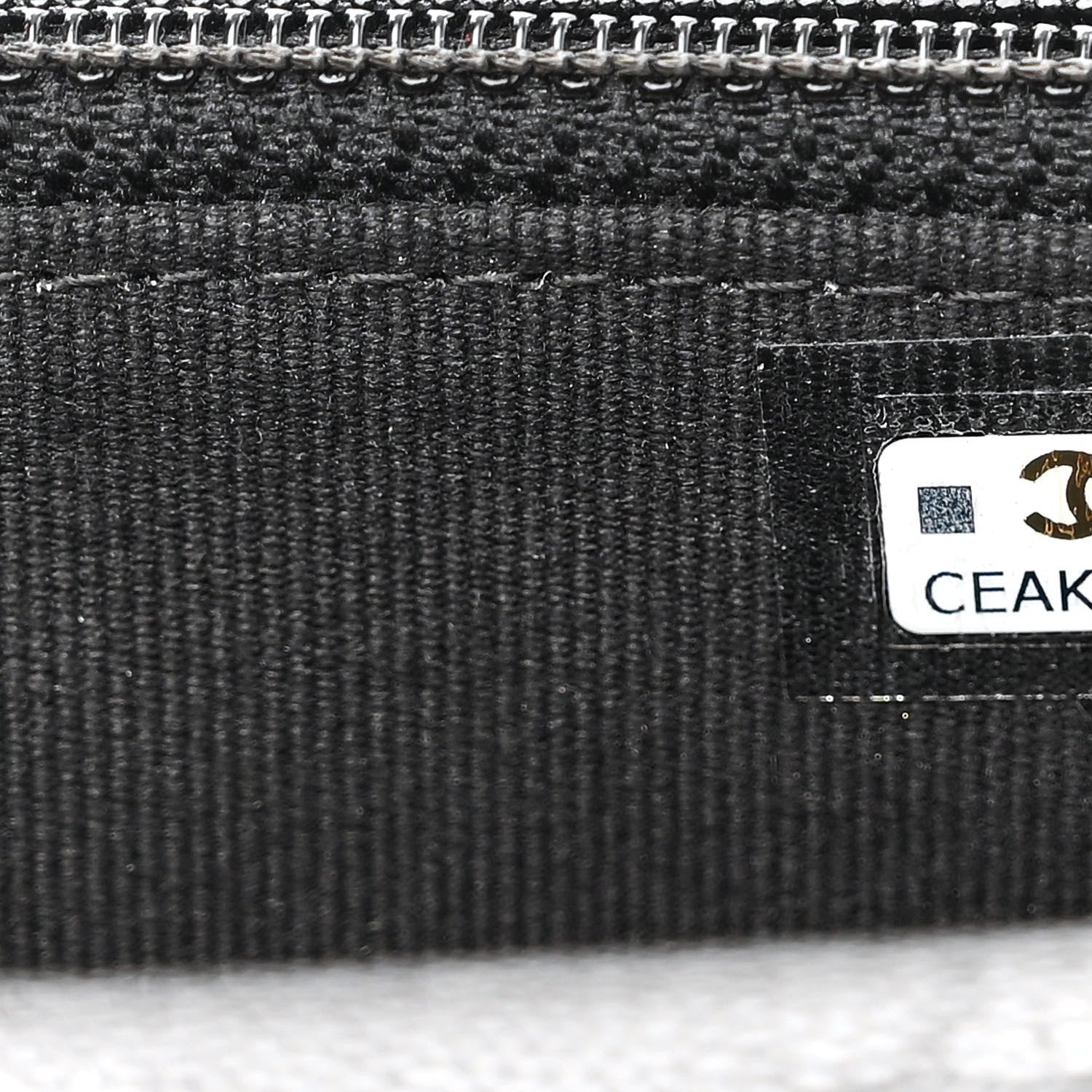 Chanel Caviar Quilted Pocket Twins Clutch With Chain Black 9 of 13