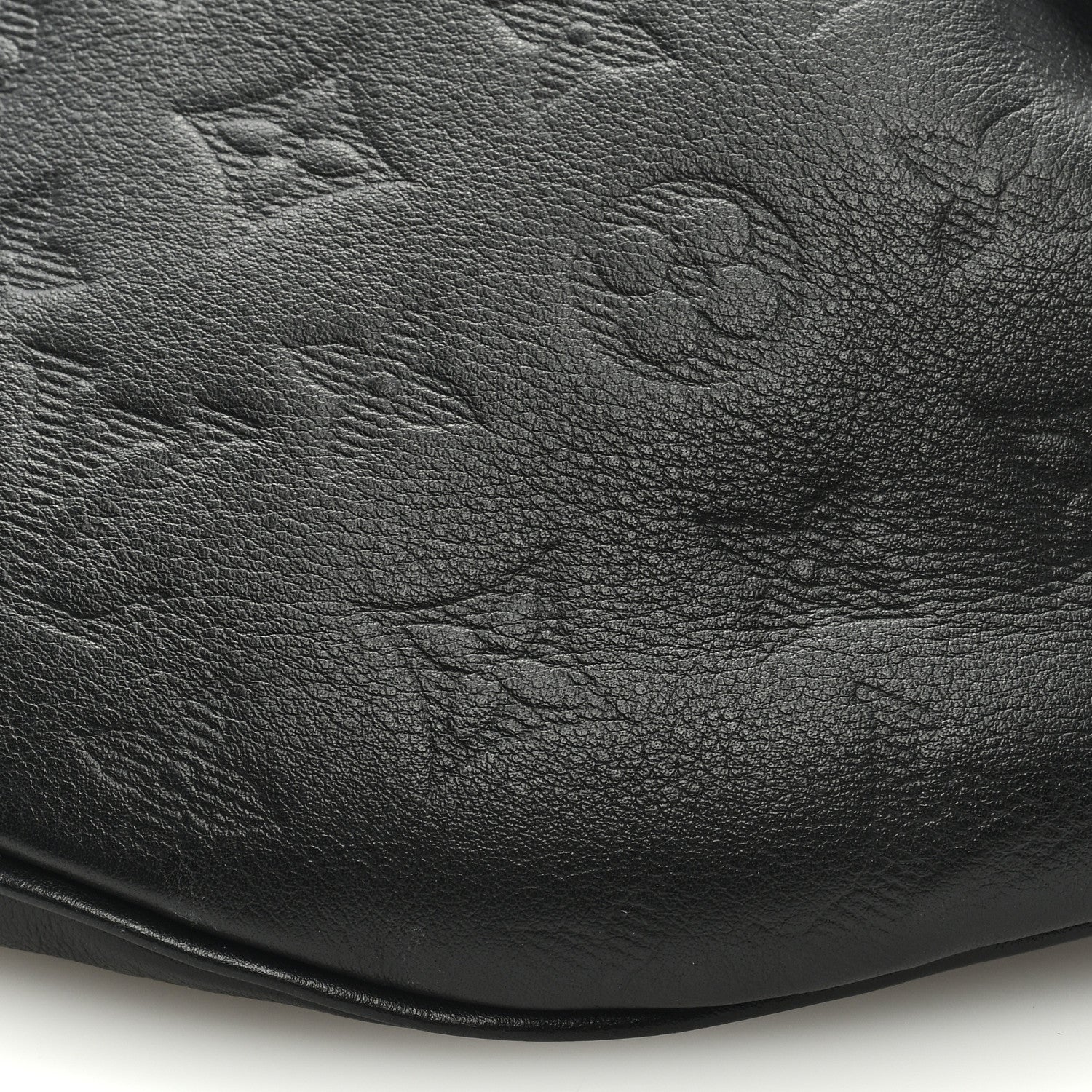 Louis Vuitton Calfskin Monogram Shadow Discovery Bumbag Black 8 of 8
