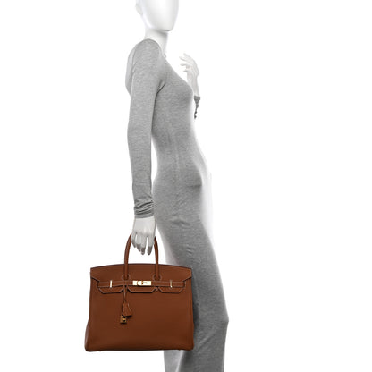 Hermes Togo Birkin 35 Gold 2 of 10