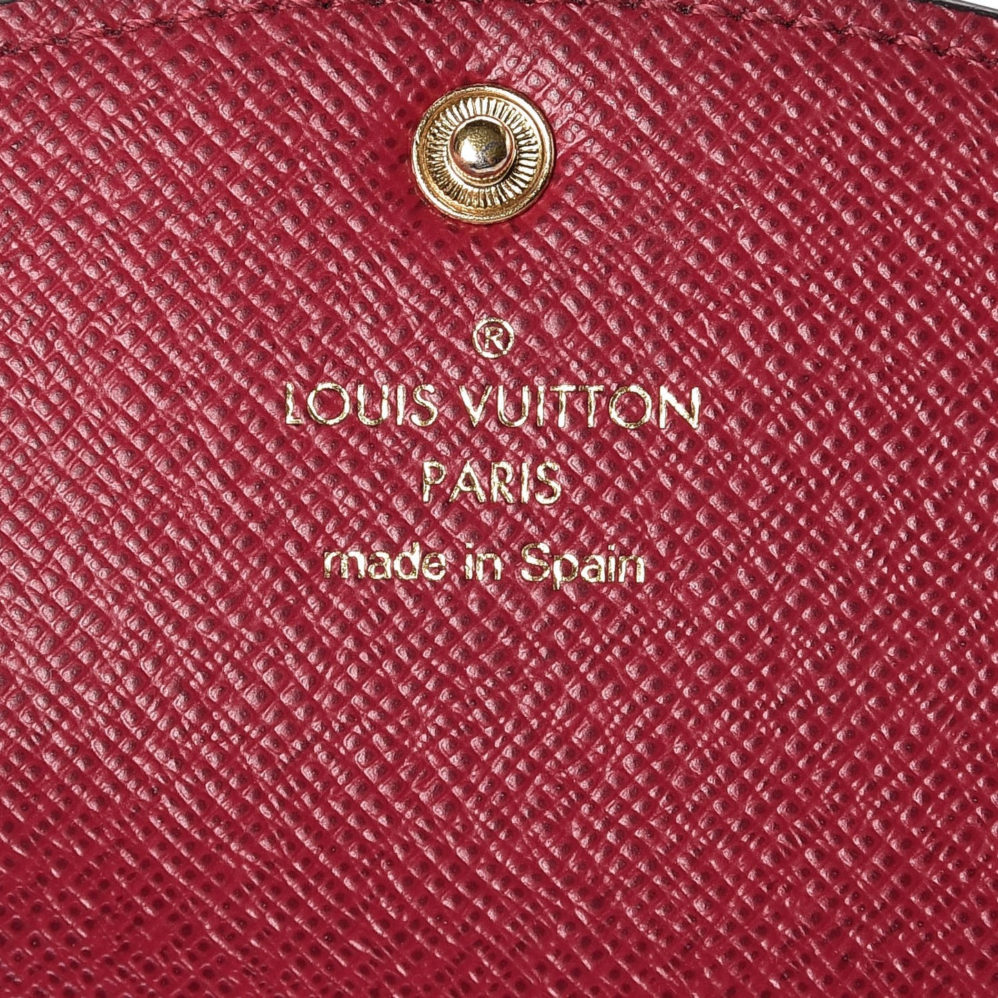 Monogram Rosalie Coin Purse Fuchsia