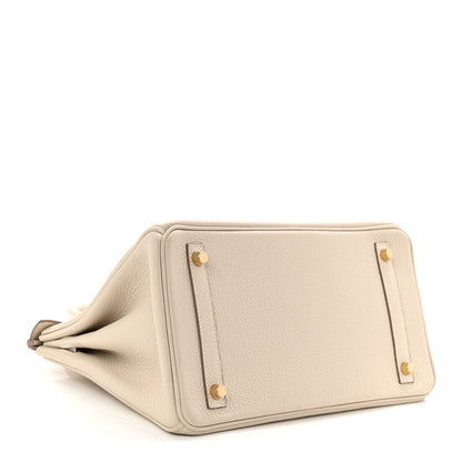 Hermes Togo Birkin 30 Craie 4 of 12