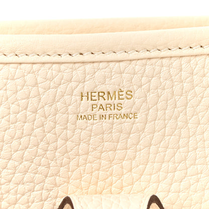 Hermes Taurillon Clemence Evelyne III PM Nata 6 of 11