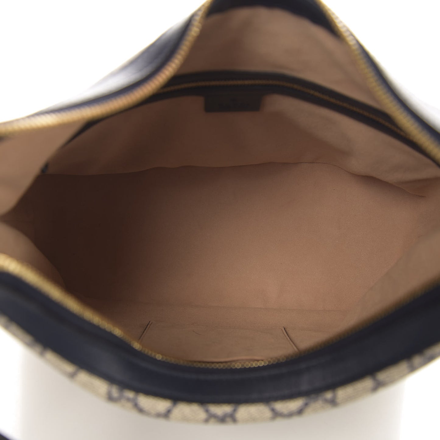 GG Supreme Monogram Linea A Hobo Navy