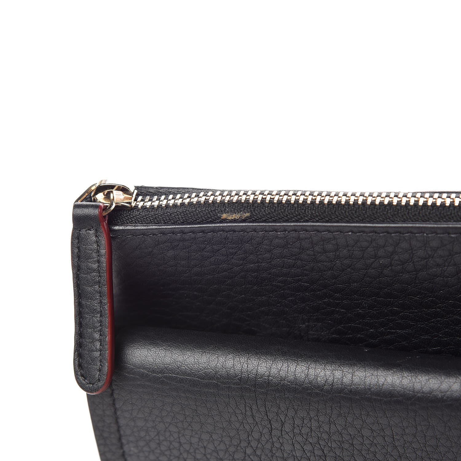 Chanel Grained Calfskin Quilted Large Archi Chic Cosmetic Case Black 8 of 10