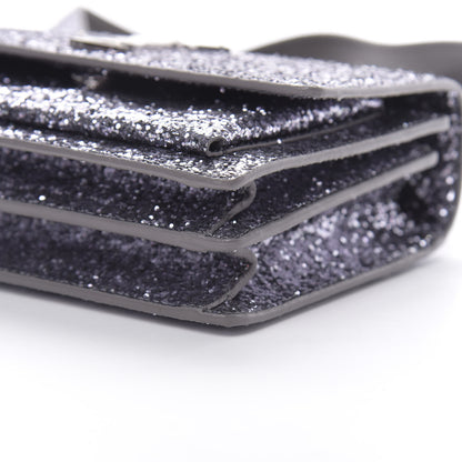 Saint Laurent Glitter Nappa Small Monogram Sunset Grey 10 of 11