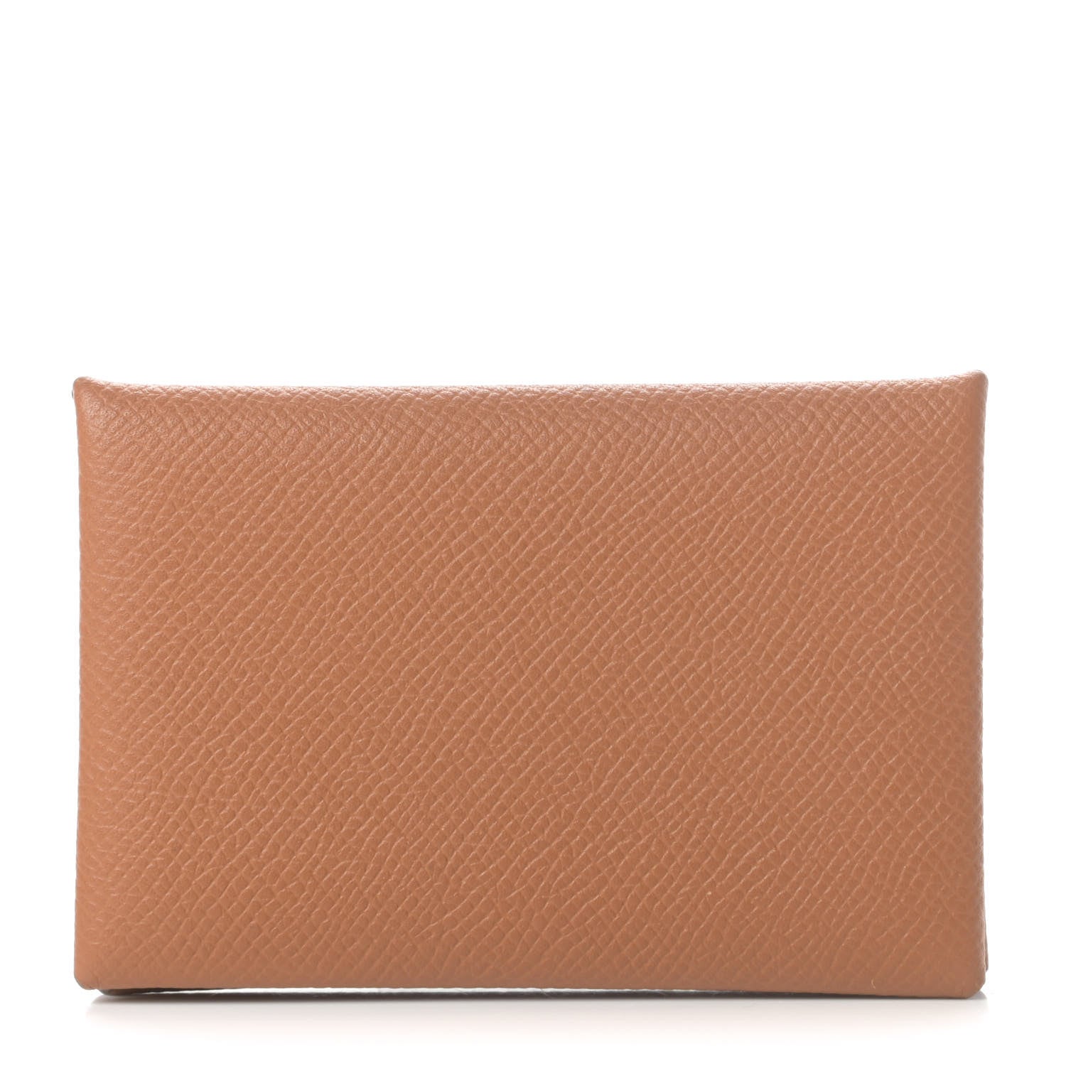 Hermes Epsom Calvi Card Case Gold 1 of 7