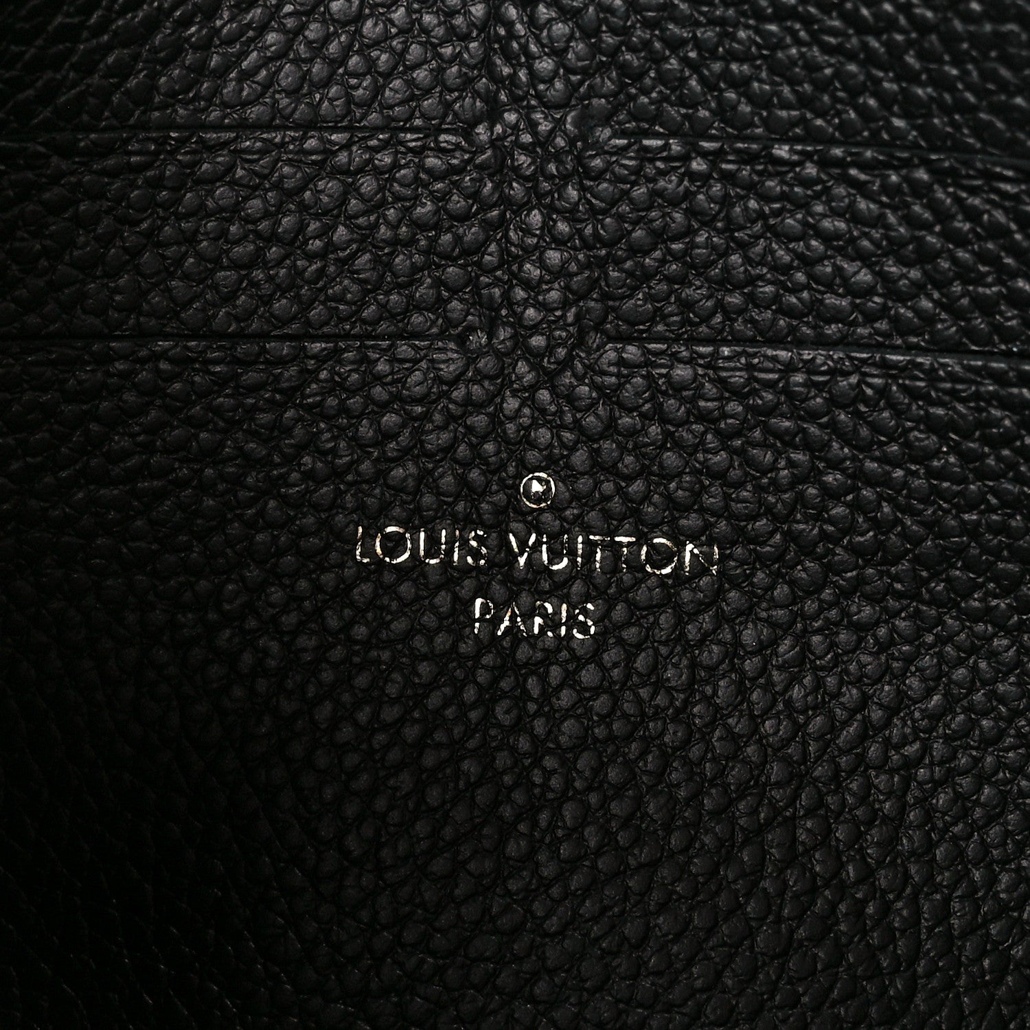 Louis Vuitton Empreinte Vavin Chain Wallet Black 6 of 11