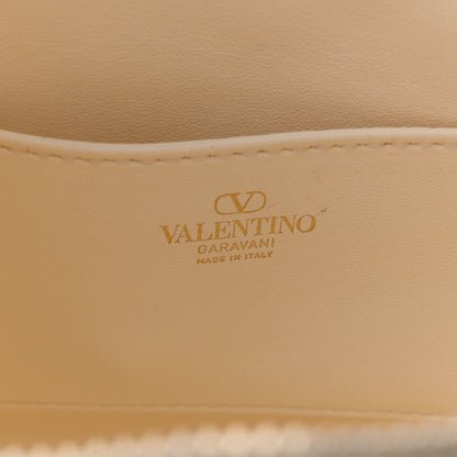 Valentino Garavani Nappa Small Rockstud Spike Hobo Ivory 6 of 13