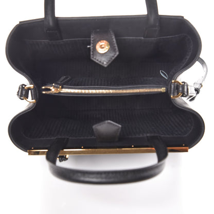 Fendi Vitello Elite Petite 2Jours Tote Black 5 of 8