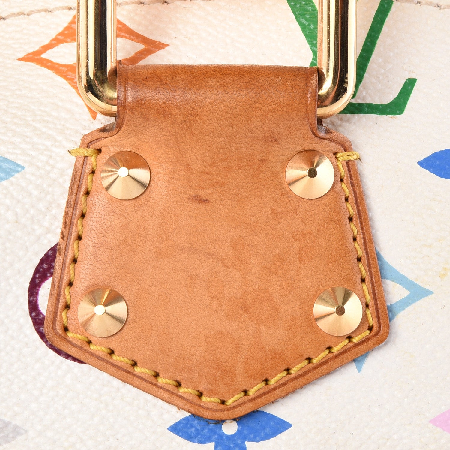 Louis Vuitton Monogram Multicolor Alma White 7 of 17