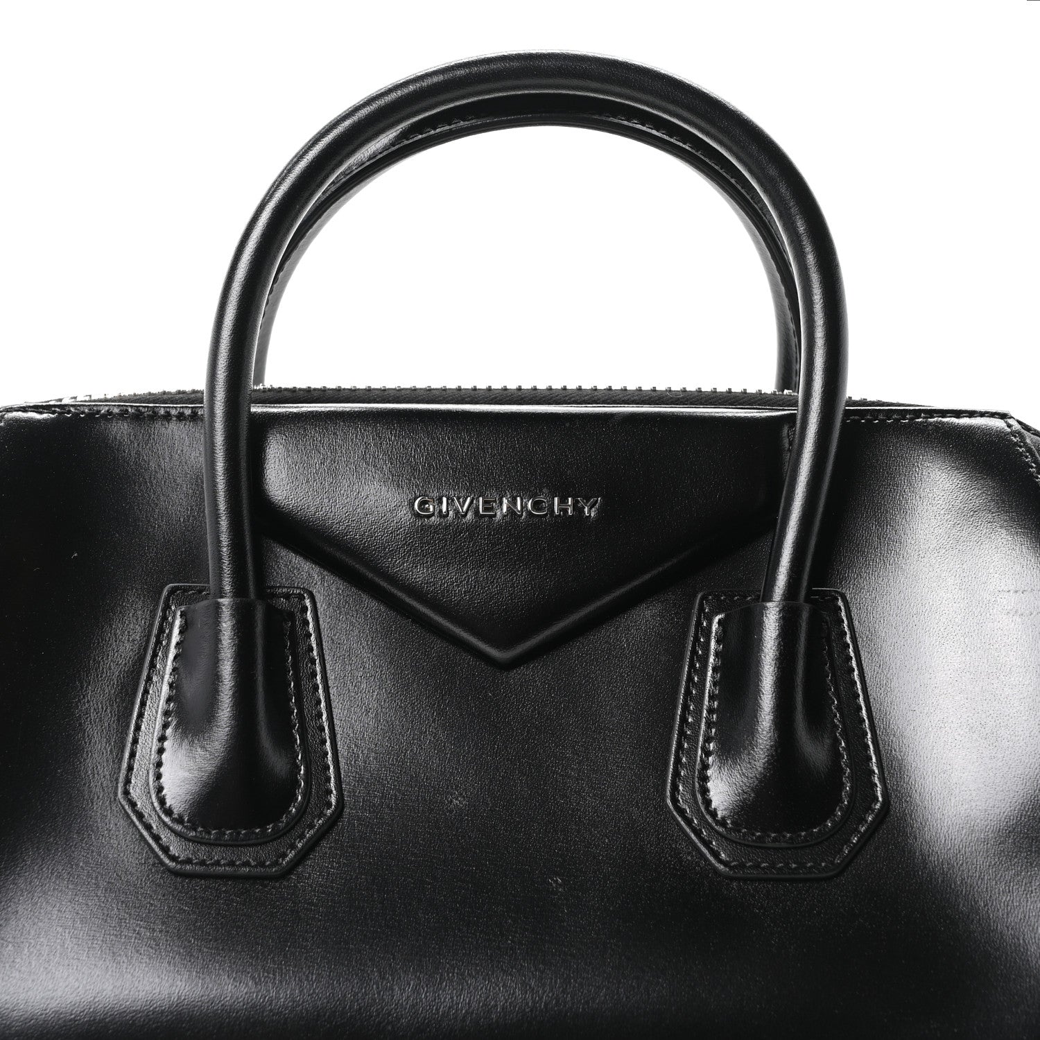 Givenchy Shiny Lord Calfskin Medium Antigona Black 8 of 10