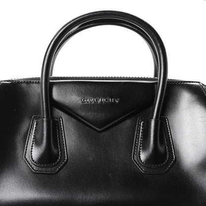 Givenchy Shiny Lord Calfskin Medium Antigona Black 8 of 10