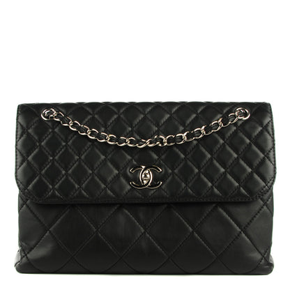 Chanel Calfskin Quilted In The Business Flap Bag Black 1 of 7