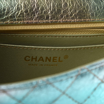 Chanel Metallic Goatskin Quilted Mini 2.55 Reissue Flap Multicolor 9 of 11
