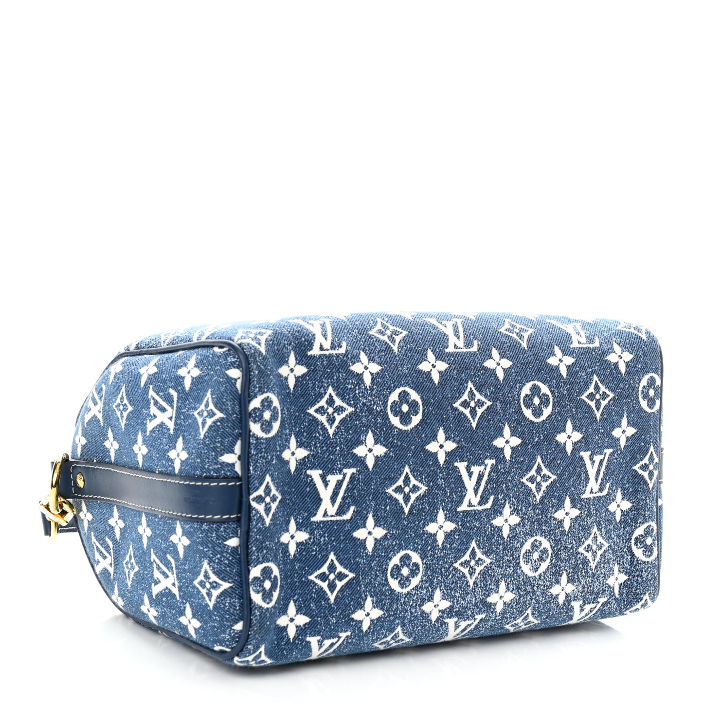Monogram Jacquard Denim Speedy Bandouliere 25 Bleu