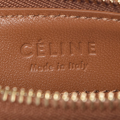 Celine Lambskin Small Trio Crossbody Bag Tan 6 of 7