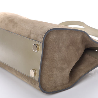Jimmy Choo Suede Medium Riley Tote Light Khaki 10 of 10