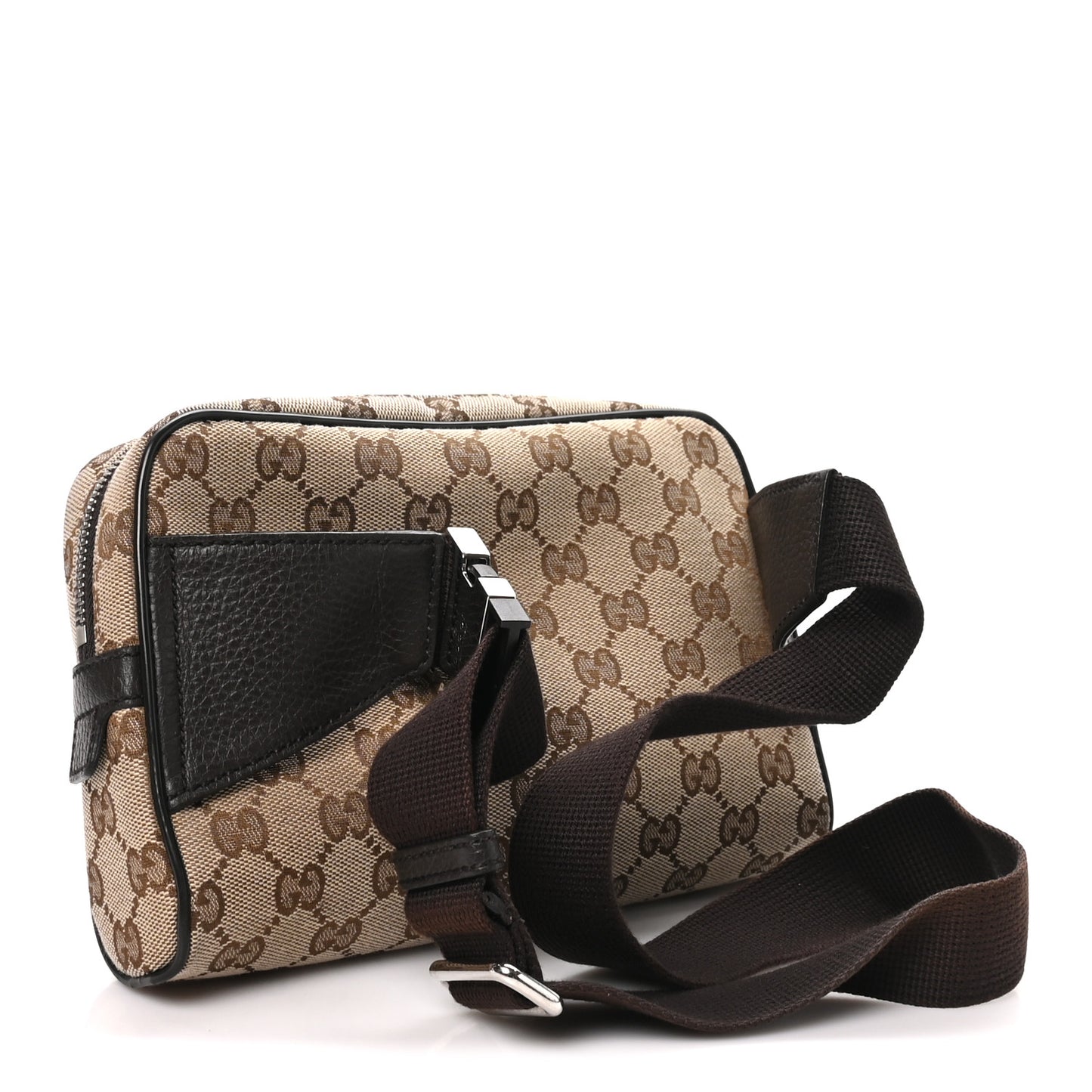 Monogram Belt Bag Dark Brown