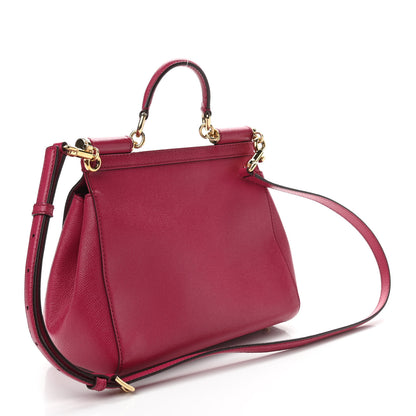Dolce & Gabbana Dauphine Medium Miss Sicily Satchel Fuxia 3 of 9