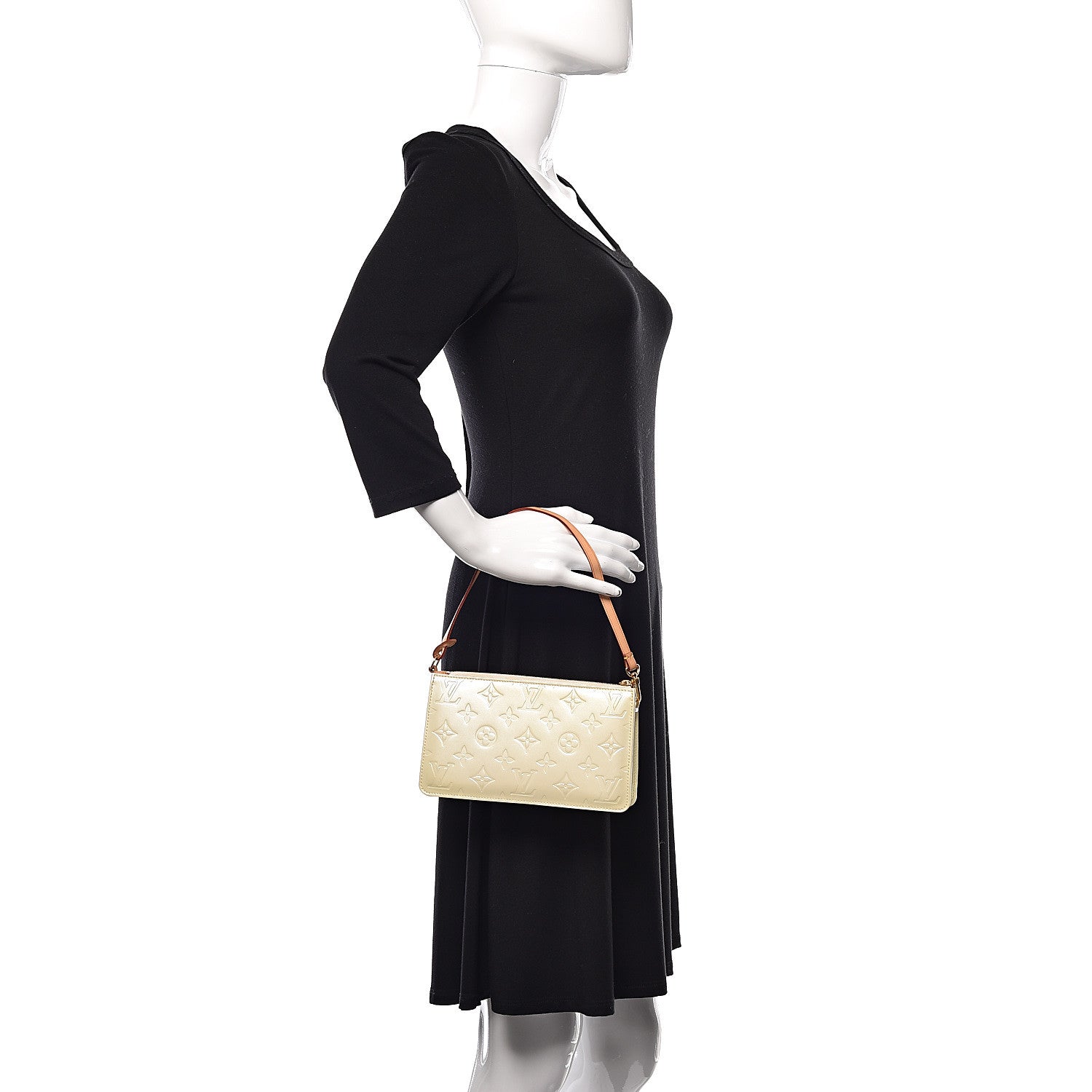 Louis Vuitton Vernis Lexington Pochette Perle 2 of 9