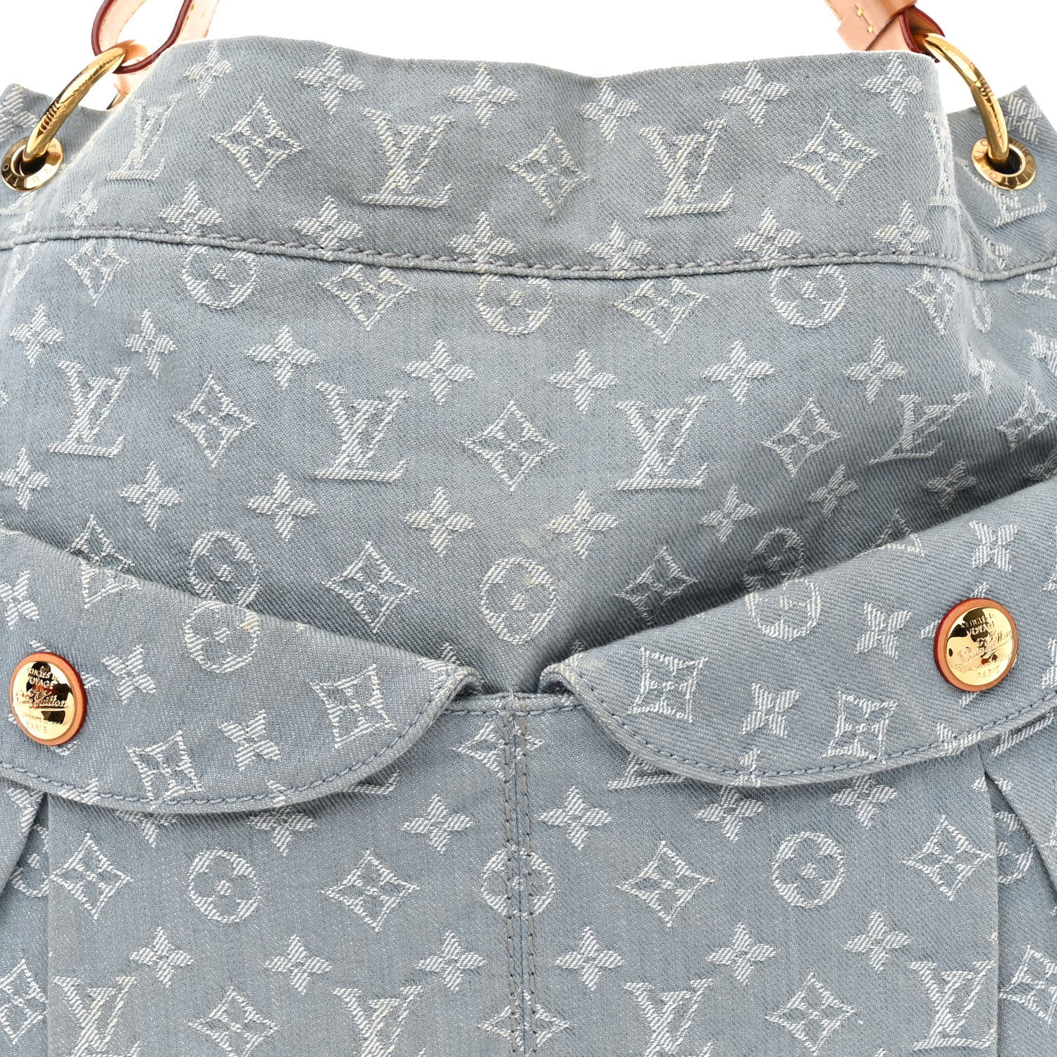 Louis Vuitton Denim Daily GM Blue Clair 8 of 11