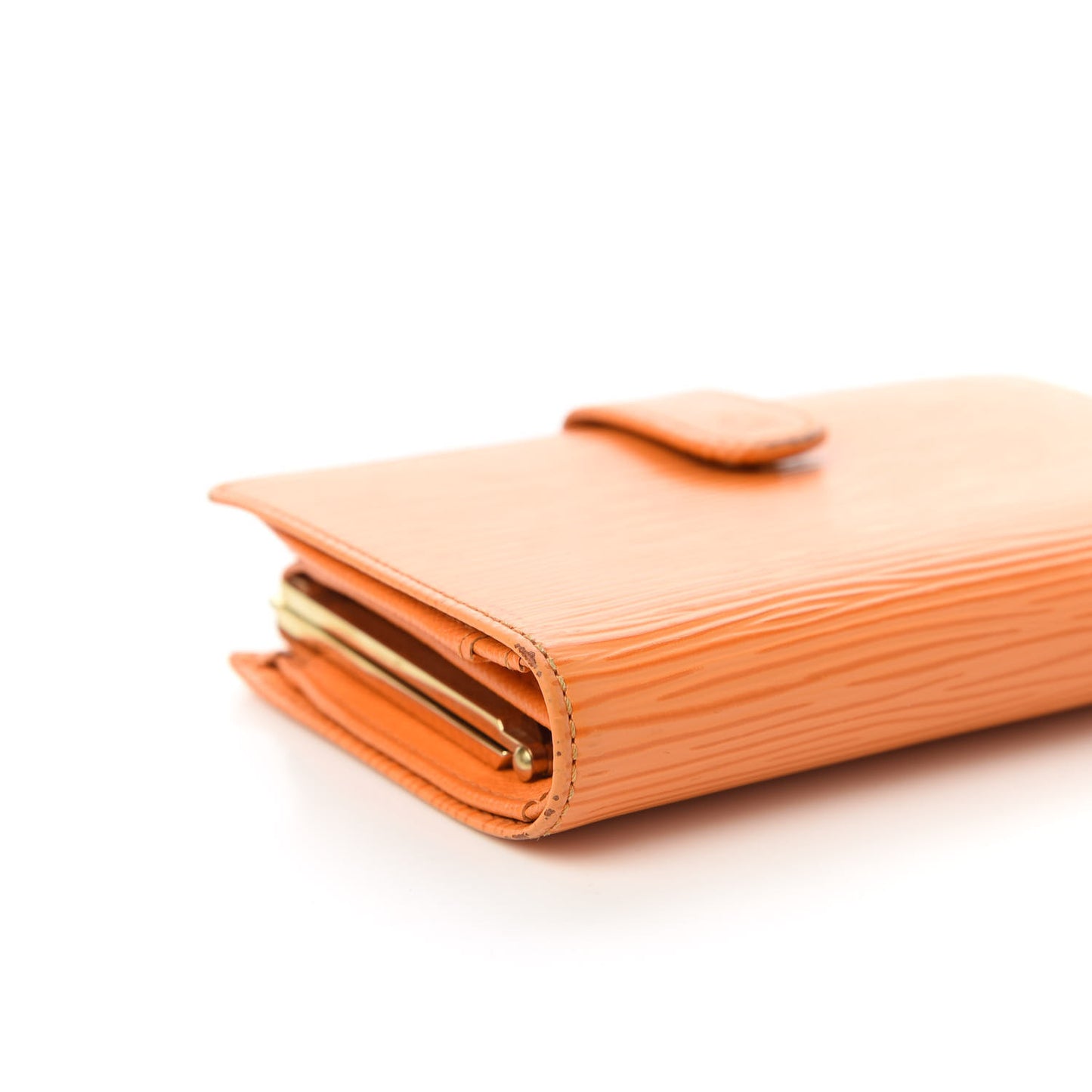Epi French Purse Wallet Mandarin