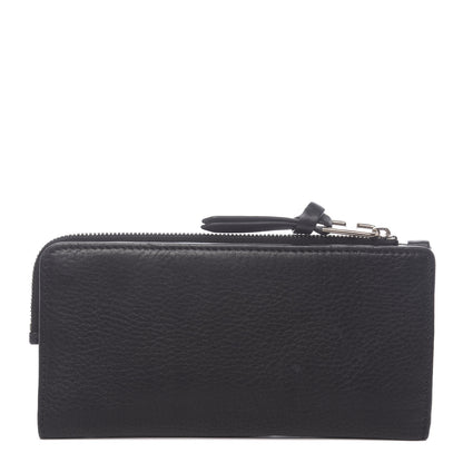 Burberry Grainy Calfskin Zip Wallet Black 1 of 9