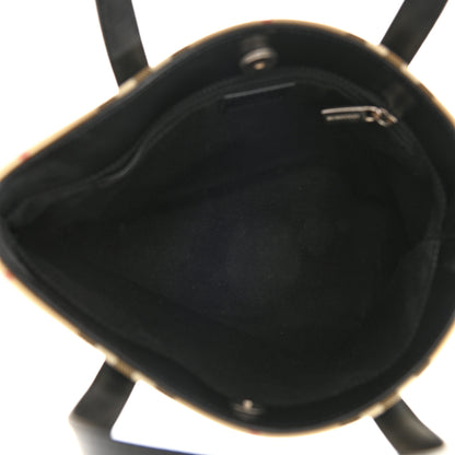 Burberry House Check Small Tote Black 6 of 11