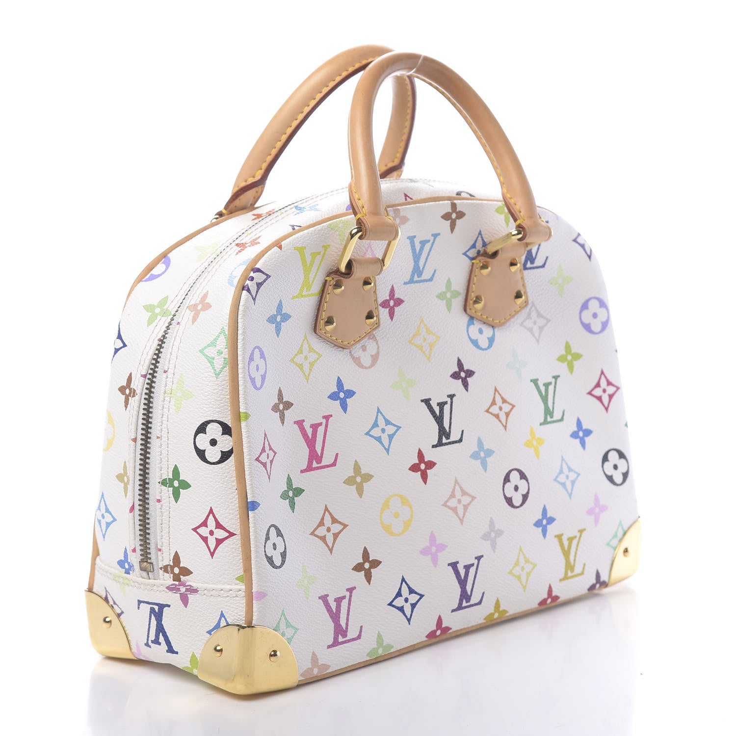 Louis Vuitton Monogram Multicolor Trouville White 5 of 18