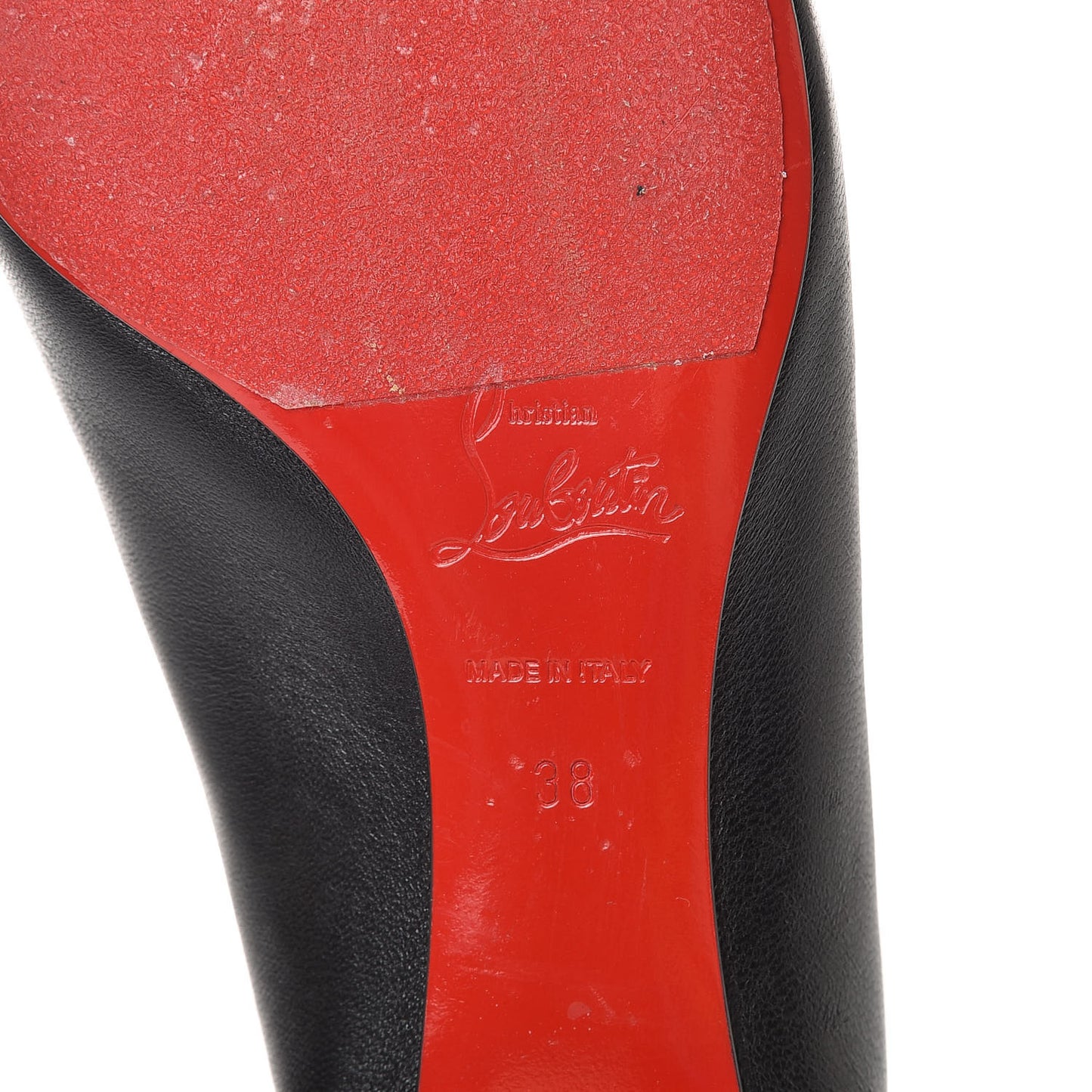 Shiny Nappa La Massine Flats 38 Black