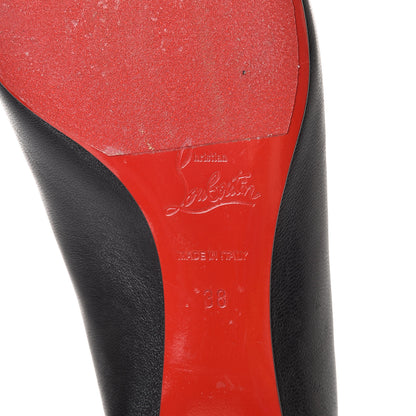 Christian Louboutin Shiny Nappa La Massine Flats 38 Black 11 of 15