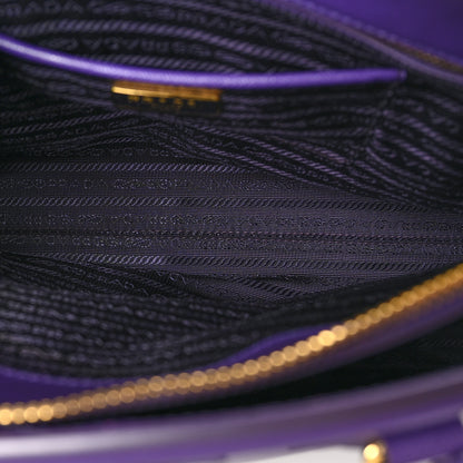 Prada Saffiano Lux Parabole Tote Viola 5 of 9