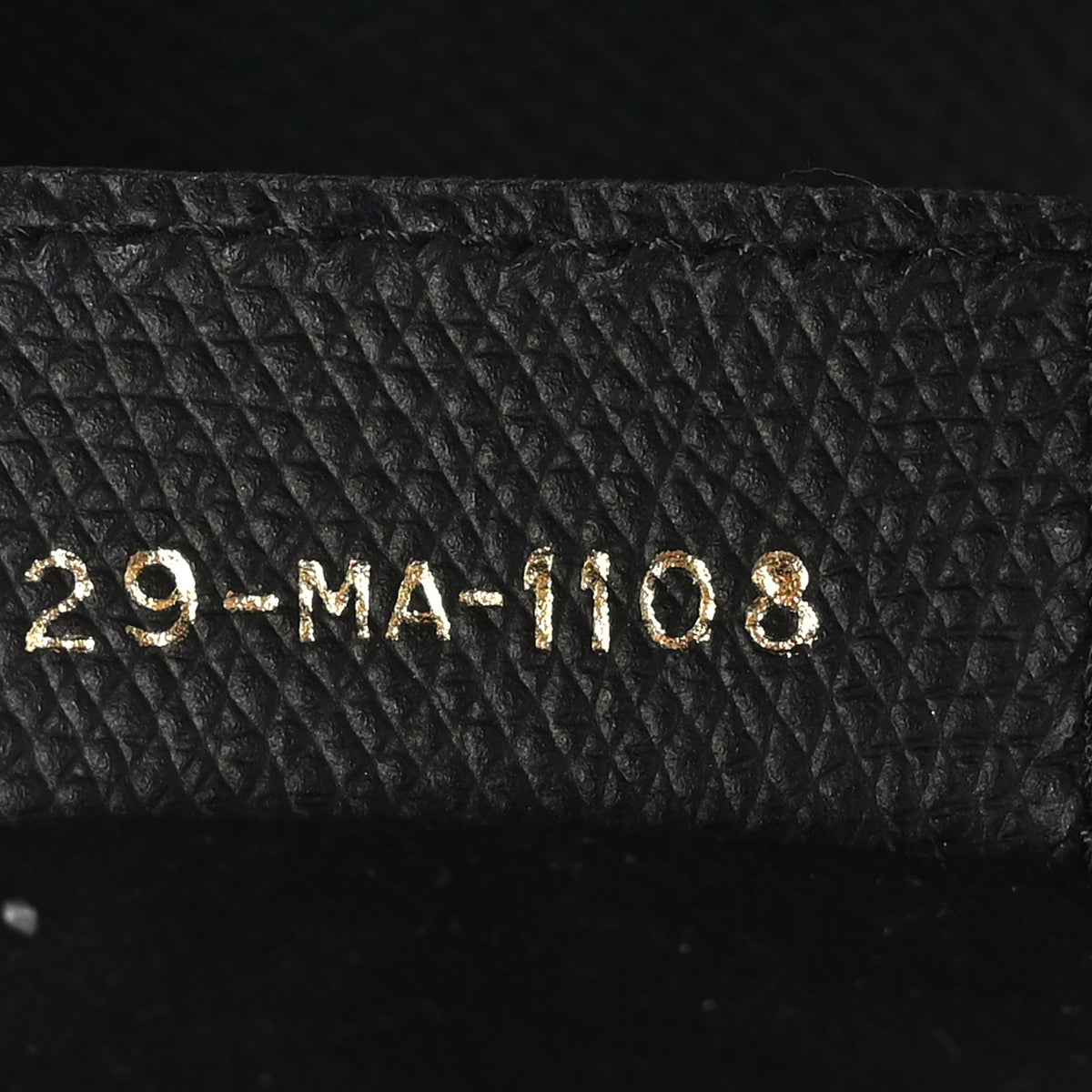 Christian Dior Grained Calfskin Saddle Bag Black 6 of 9