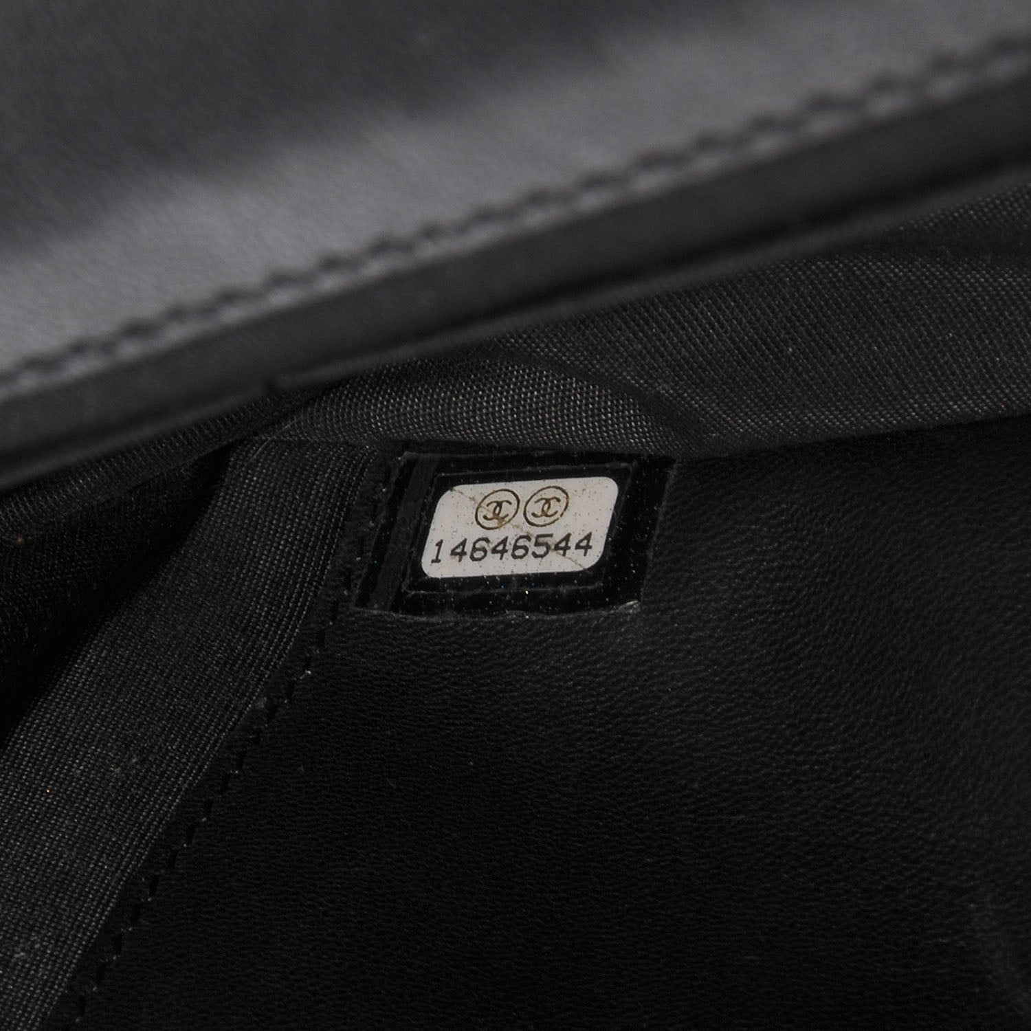 Chanel Lambskin Timeless CC Wallet On Chain WOC Black 9 of 9