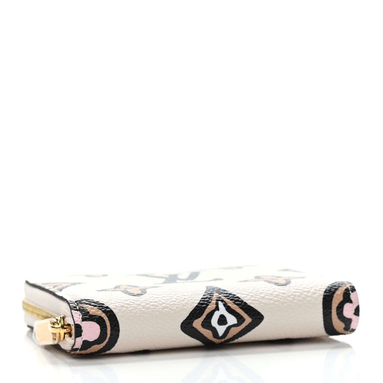 Louis Vuitton Monogram Giant Wild At Heart Zippy Coin Purse Creme 3 of 4