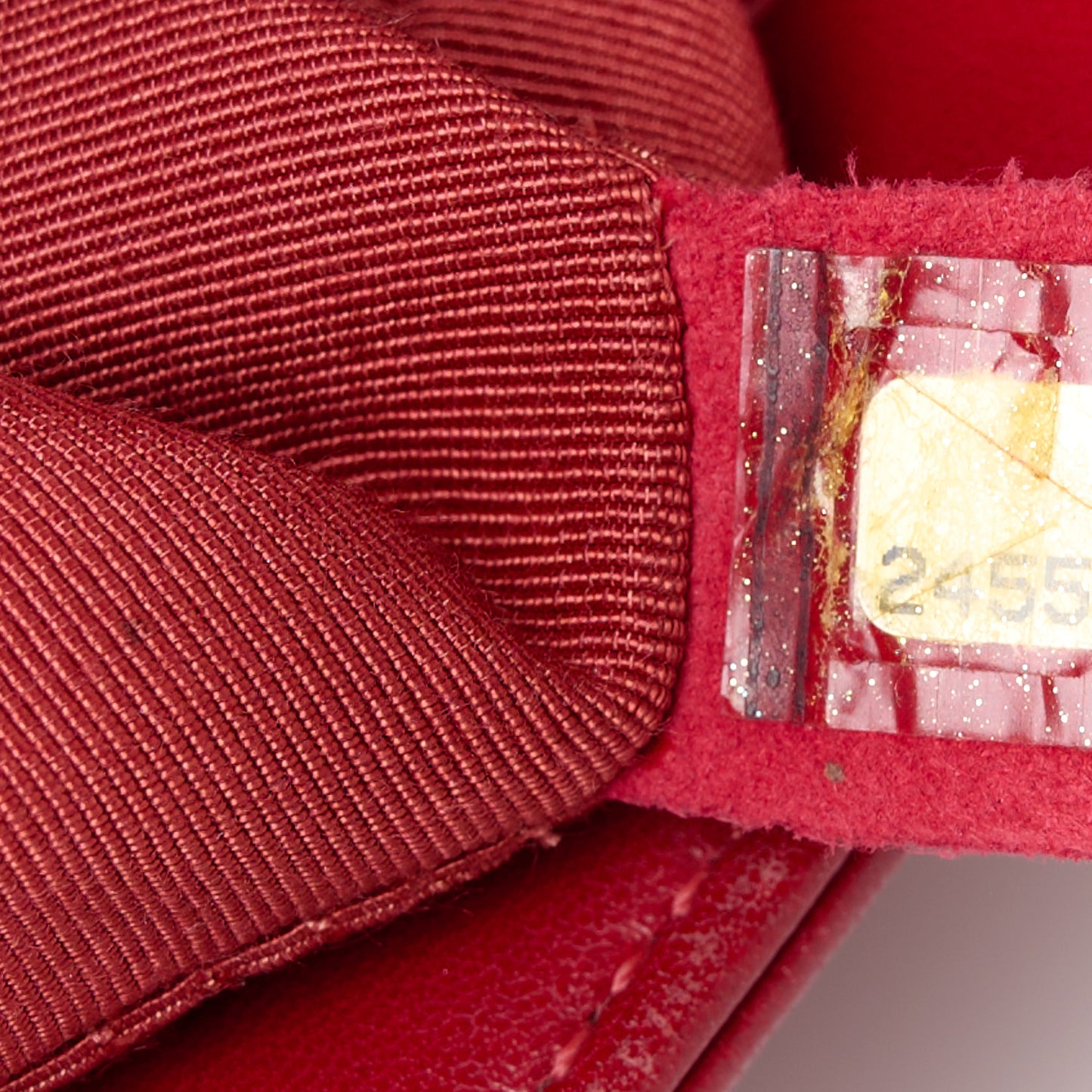 Lambskin Quilted Medium Boy Flap Red