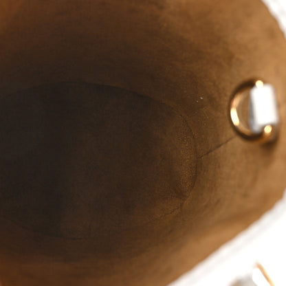 Louis Vuitton Monogram LV Match Nano Bucket Bag White 6 of 9