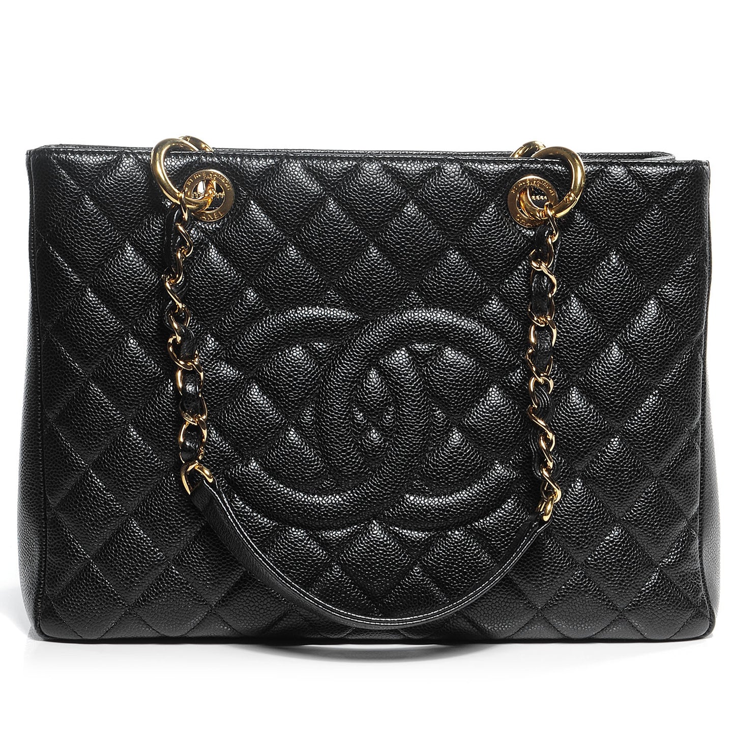 Caviar Grand Shopping Tote GST Black
