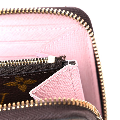 Louis Vuitton Monogram Clemence Wallet Rose Ballerine 11 of 15
