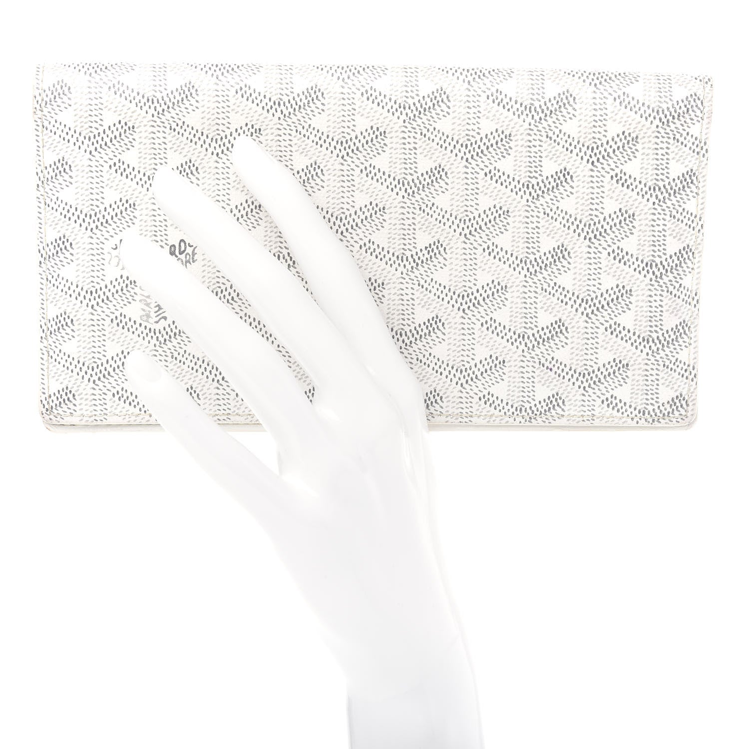 Goyard Goyardine Richelieu Wallet White 2 of 12