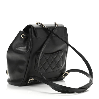Chanel Caviar Quilted Business Affinity Backpack Black 3 of 11