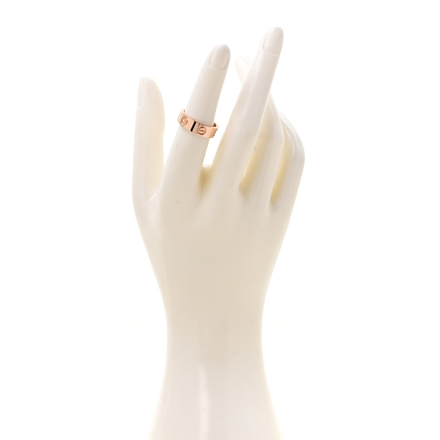 Cartier 18K Pink Gold 5.5mm LOVE Ring 52 6 2 of 4