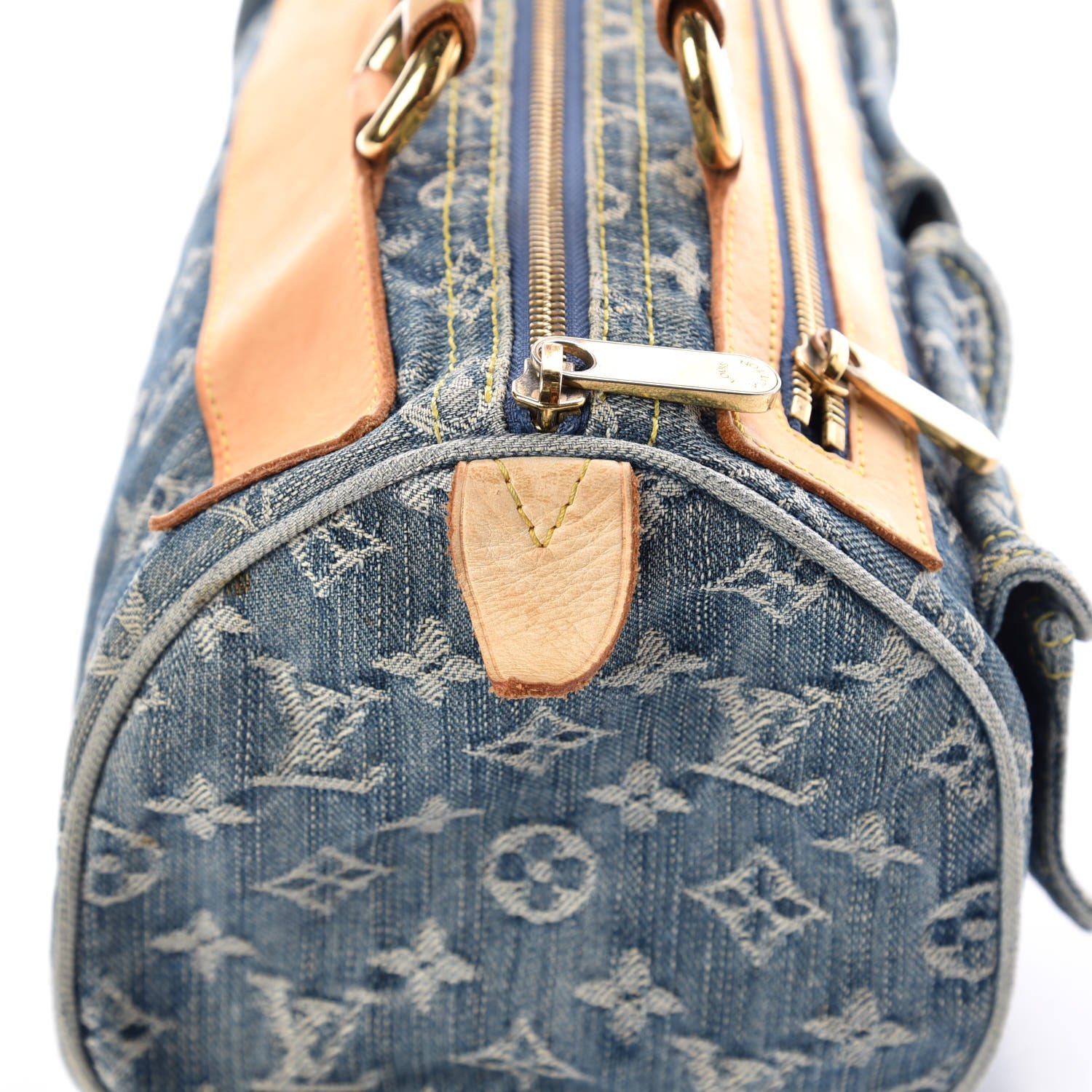 Louis Vuitton Monogram Denim Neo Speedy Blue 12 of 18